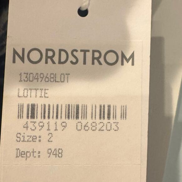 Reformation Juliette High Slit Sundress Sleeveless Lottie Blue Size 2 NWT - Picture 10 of 12